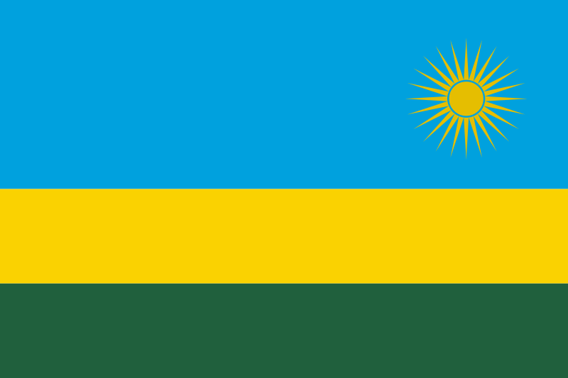 Rwanda Flagge