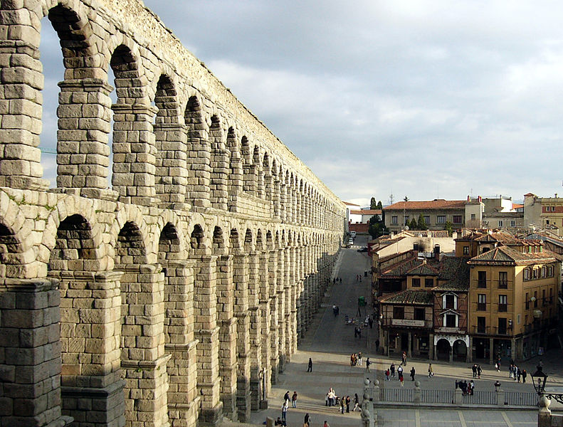 Acueducto Segovia Spanien