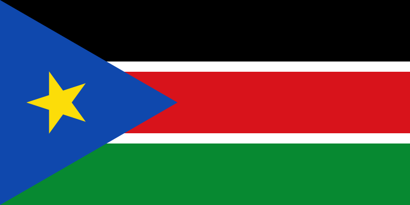 Sudsudan Flagge
