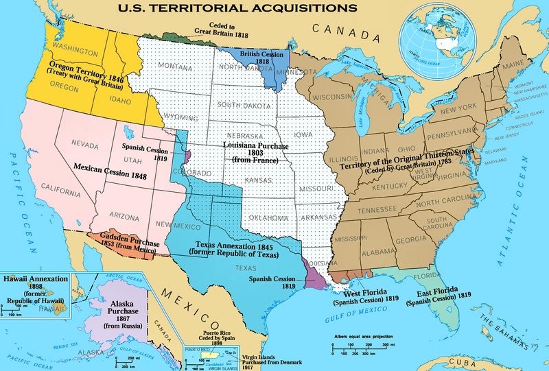 US Territoriale Akquisitionen