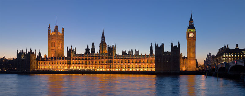 Palast von Westminster London