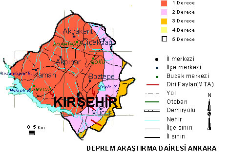 Akcakent Karte, Kirsehir