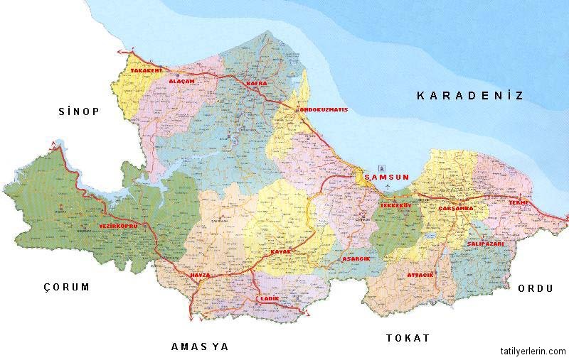 Yakakent Karte, Samsun