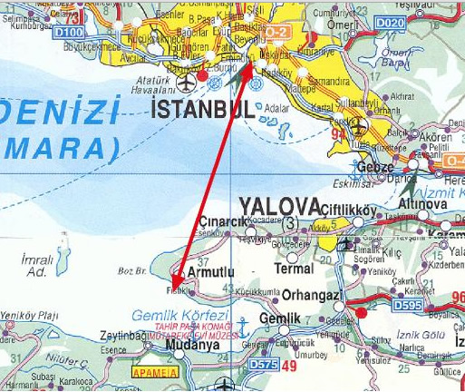 Termal Karte, Yalova