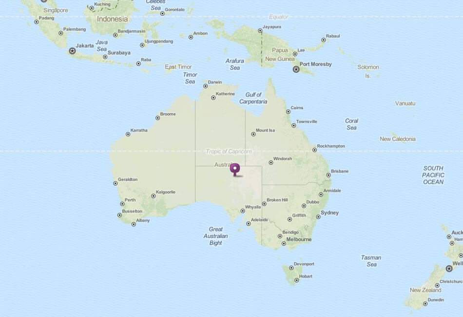 karte von australien