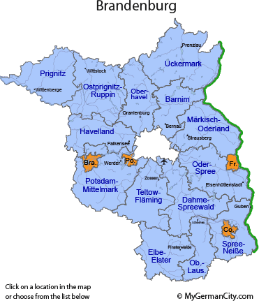 brandenburg regionen karte
