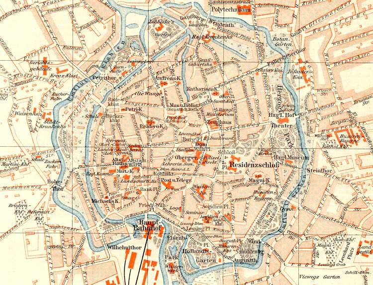 Braunschweig historisch karte