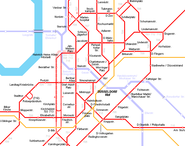 duesseldorf metro karte