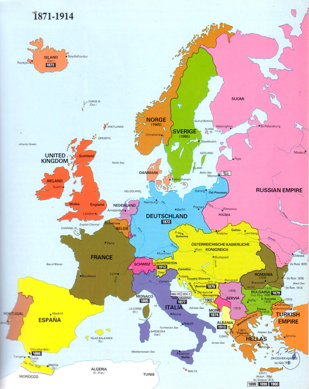 europa karte 1871 1914