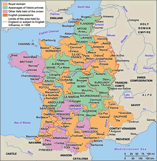 frankreich karte