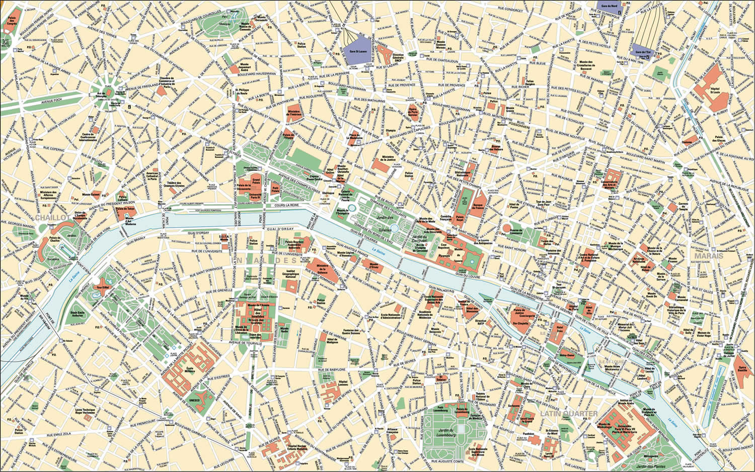 Paris karten