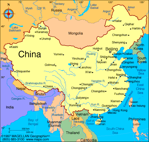 hong kong karte china