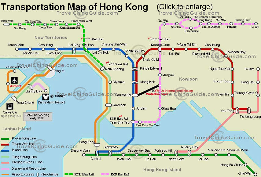 metro karte hongkong
