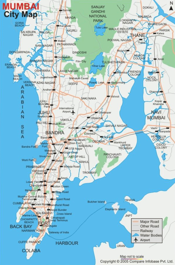 mumbai region karte