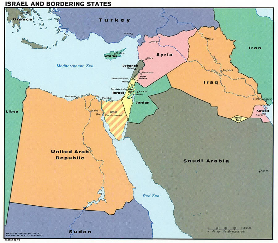 israel randing staats 1970