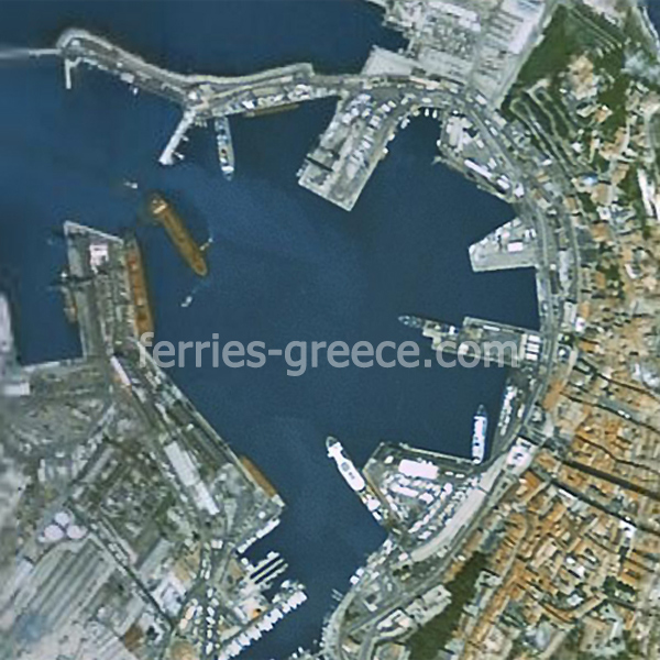 Ancona satellit bild