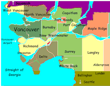 greater vancouver karte
