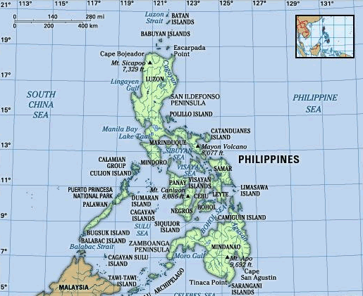 karte philippinen