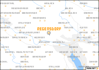 Regensdorf karte