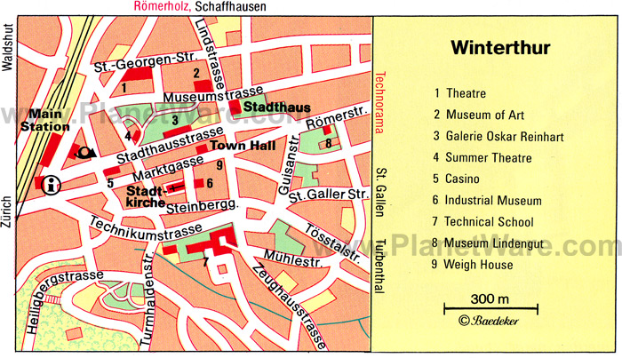 winterthur stadt karte