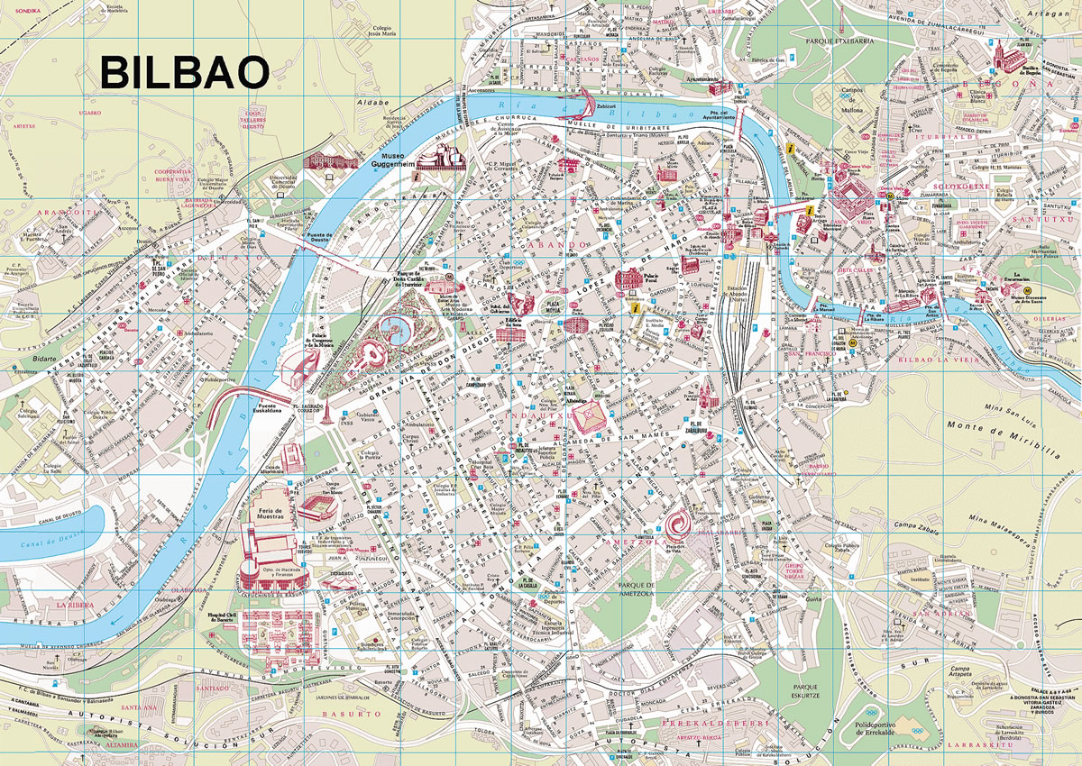 Bilbao karte