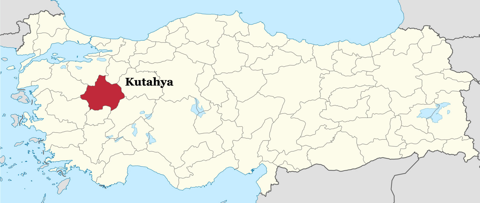 wo ist kutahya im turkei
