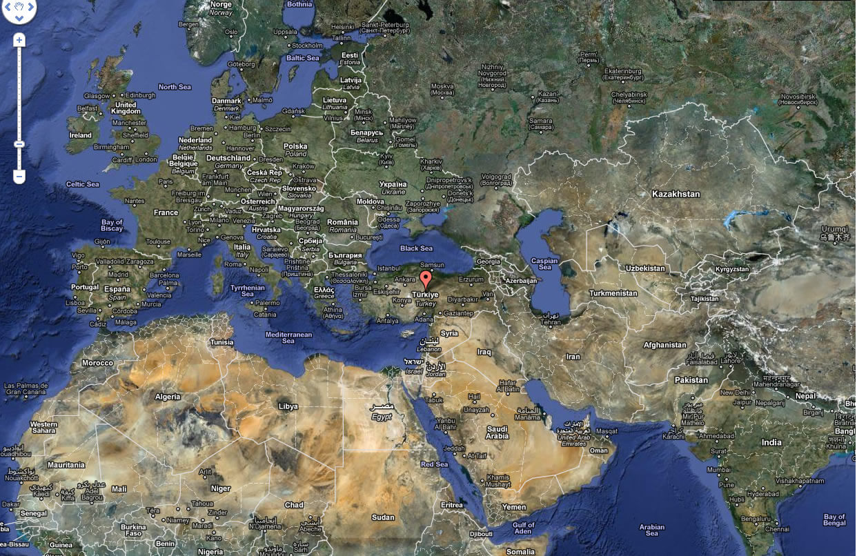 turkei satellit karte europa asien
