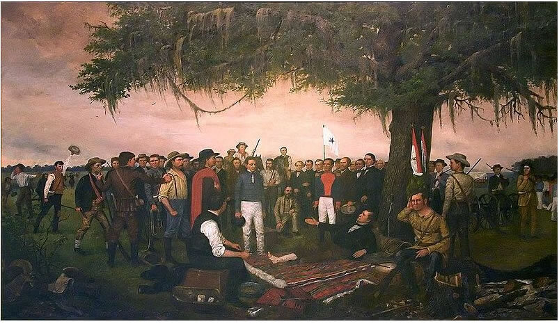 battle von san jacinto texas us 1835
