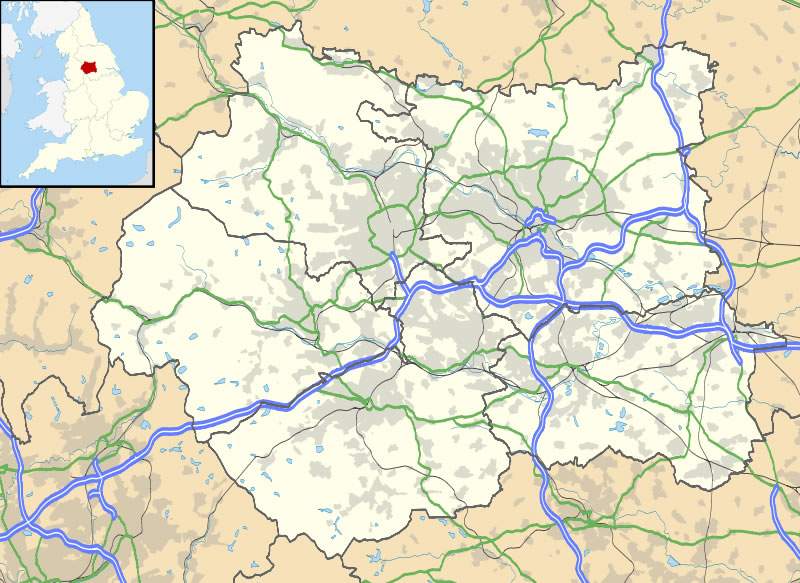 karte von Bradford