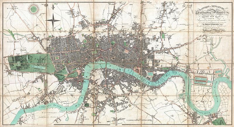 london karte 1806