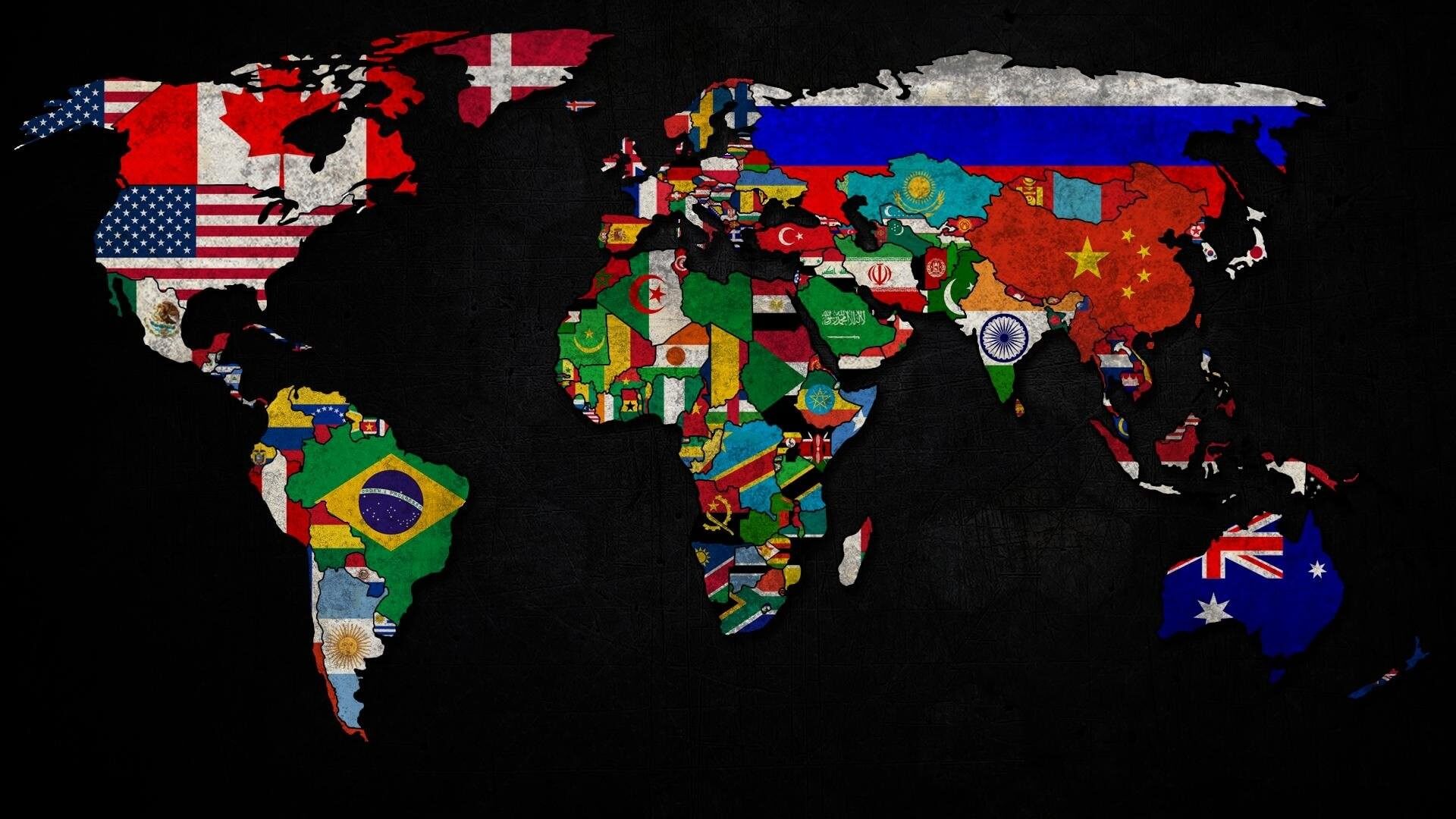 Weltflaggen wallpaper hochaufloesung mit laendern