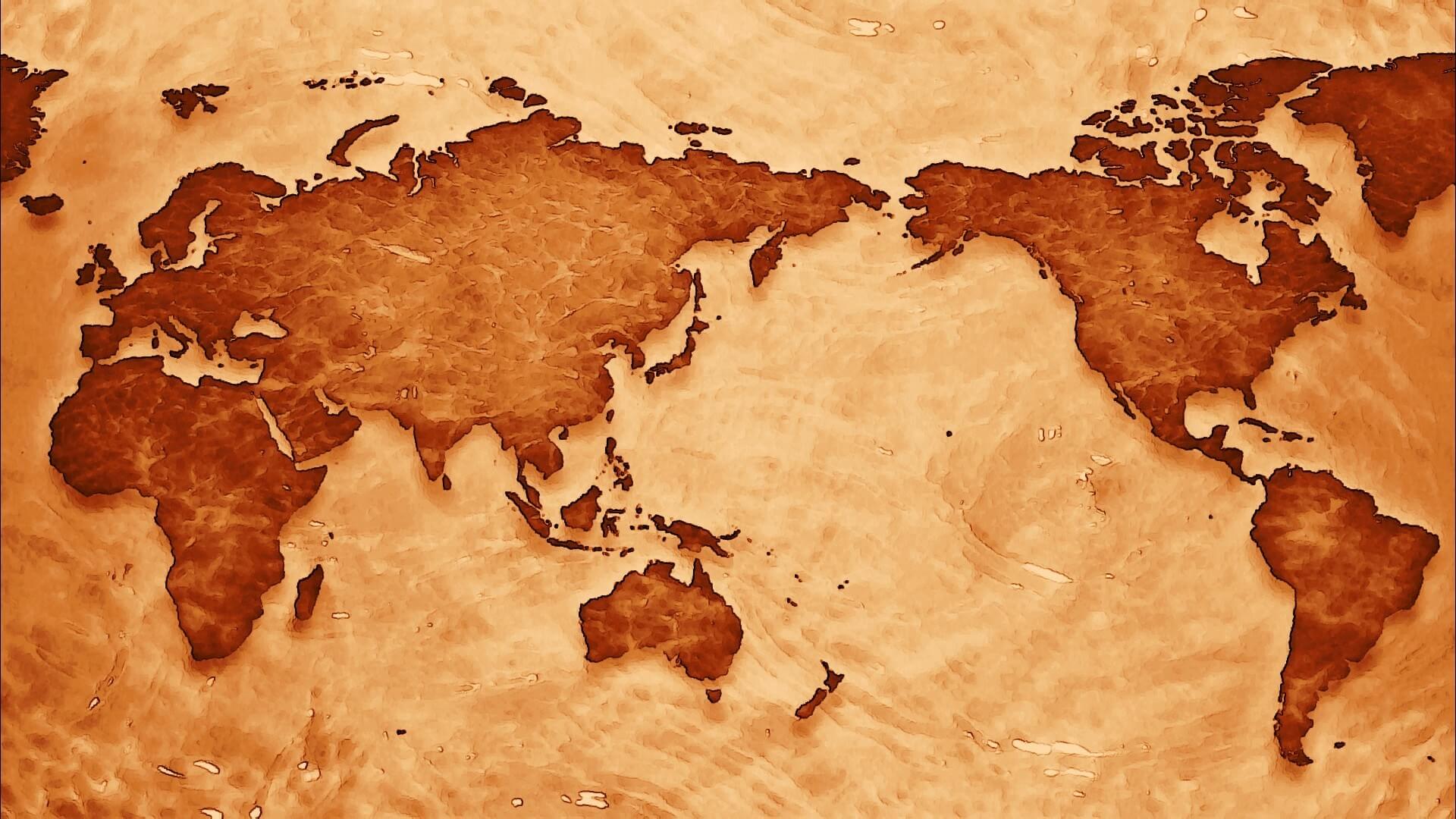Weltkarten wallpaper mit hochaufloesung