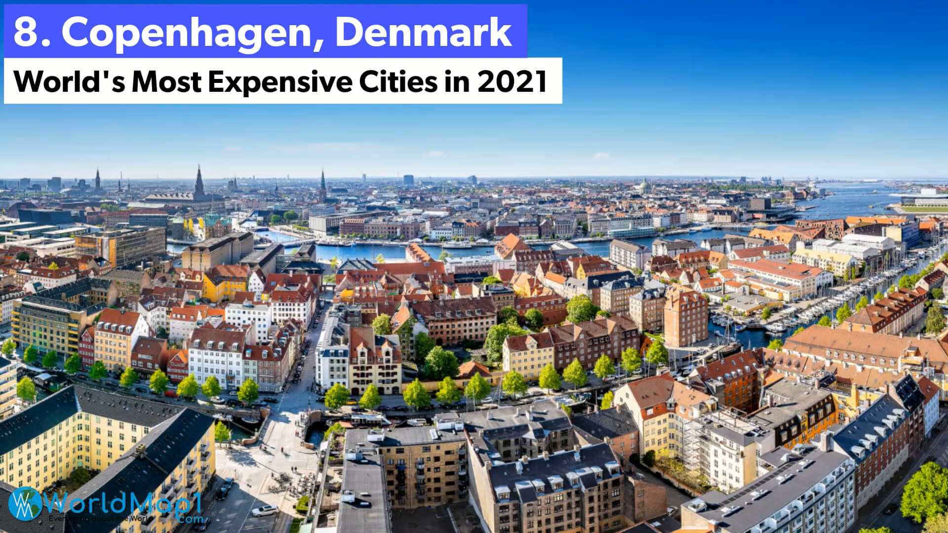 Die teuersten Städte der Welt - Copenhagen, Dänemark