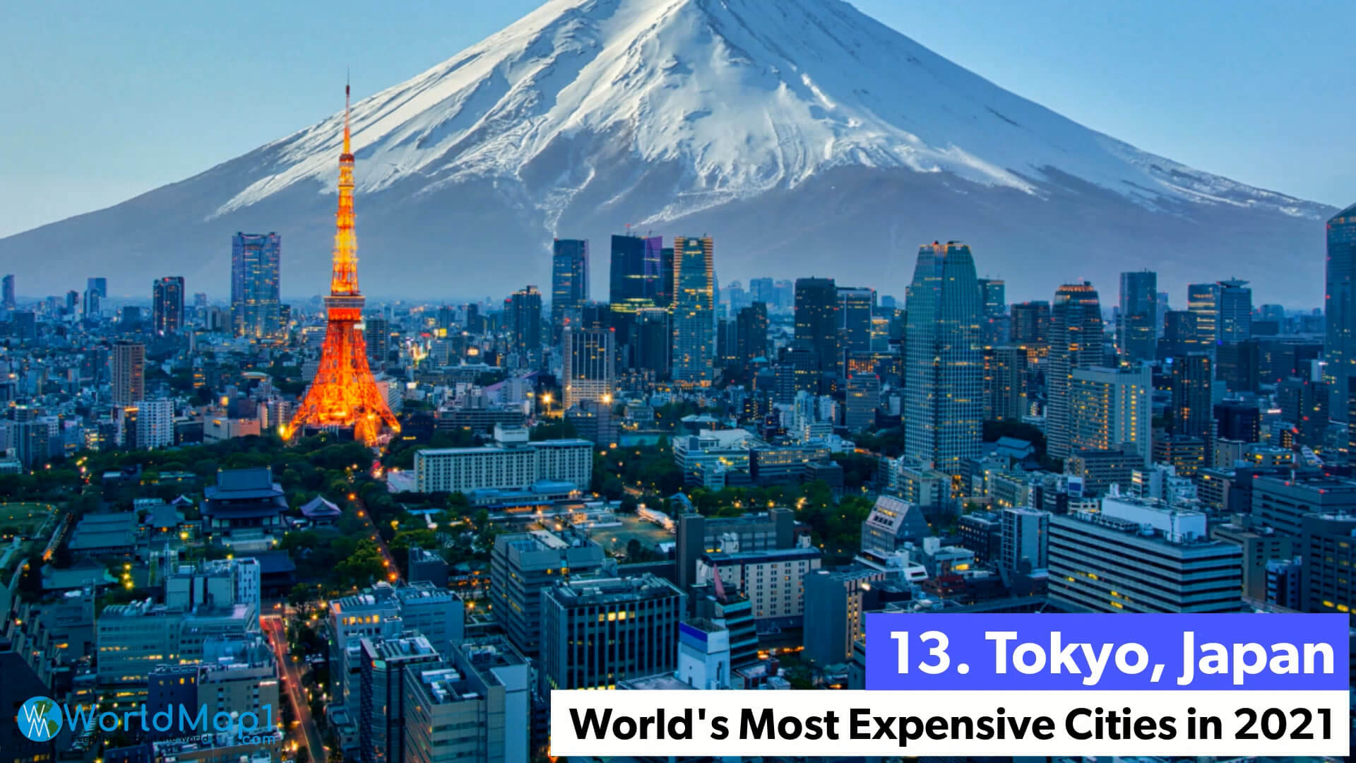 Die teuersten Städte der Welt - Tokyo, Japan